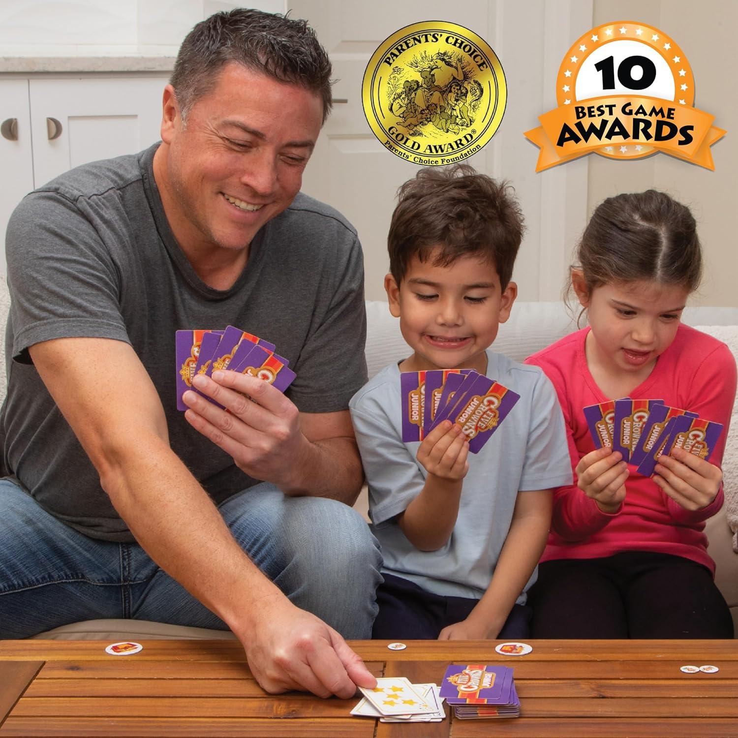 image:imageKarma Card Games for Kids Card Games for Adults Family Games Night Card Games for Families MultiPlayer Screen Free Travel Games Playing Cards What Goes Around Comes Around Ages 8Five Crowns JR