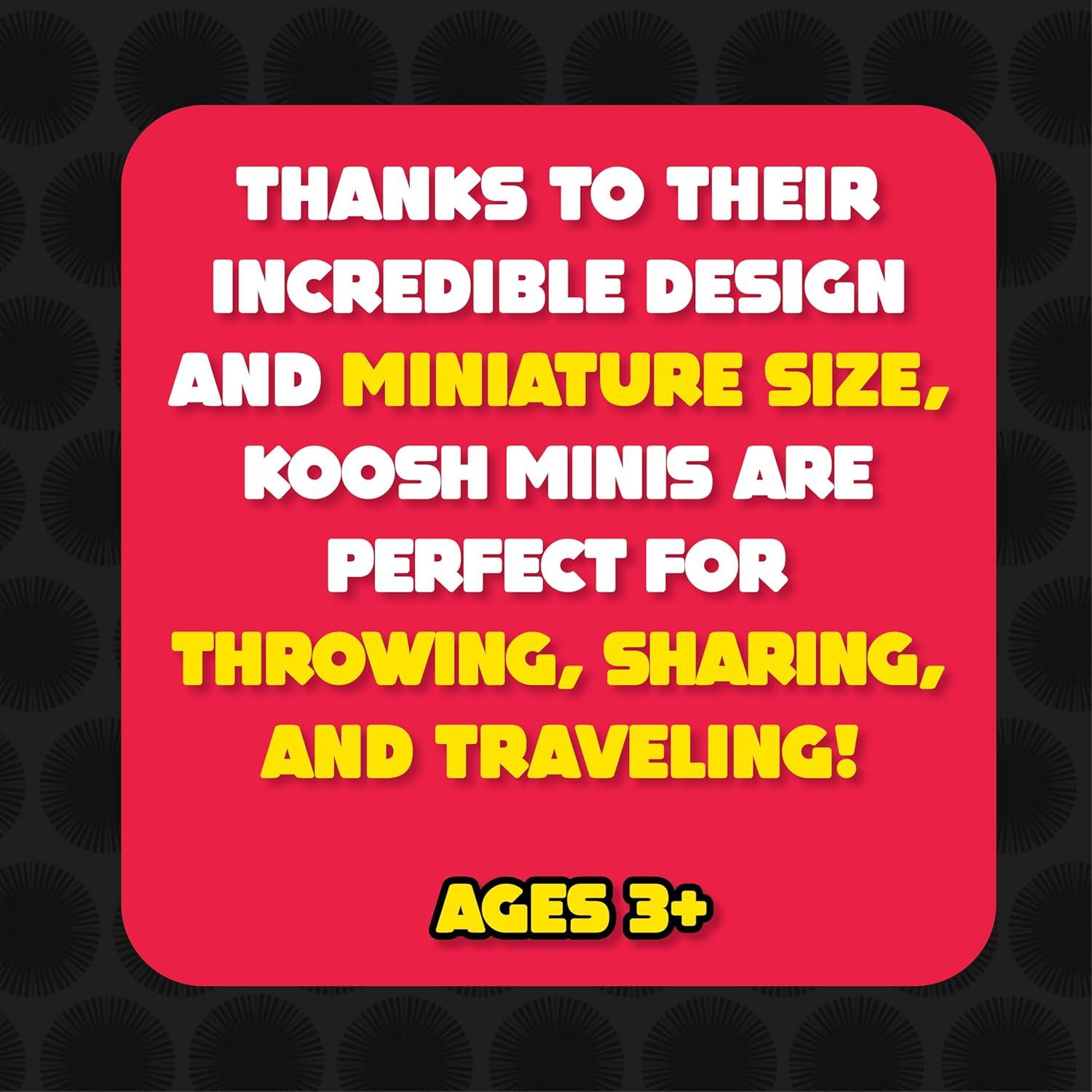 image:imageKoosh Kornhole Cornhole Set for Kids Outdoor Toys for Boys and Girls Perfect for Beginners Preschool Toys Easy Storage 1 Kornhole Board 6 Koosh Balls Included Ages 5Mini Balls