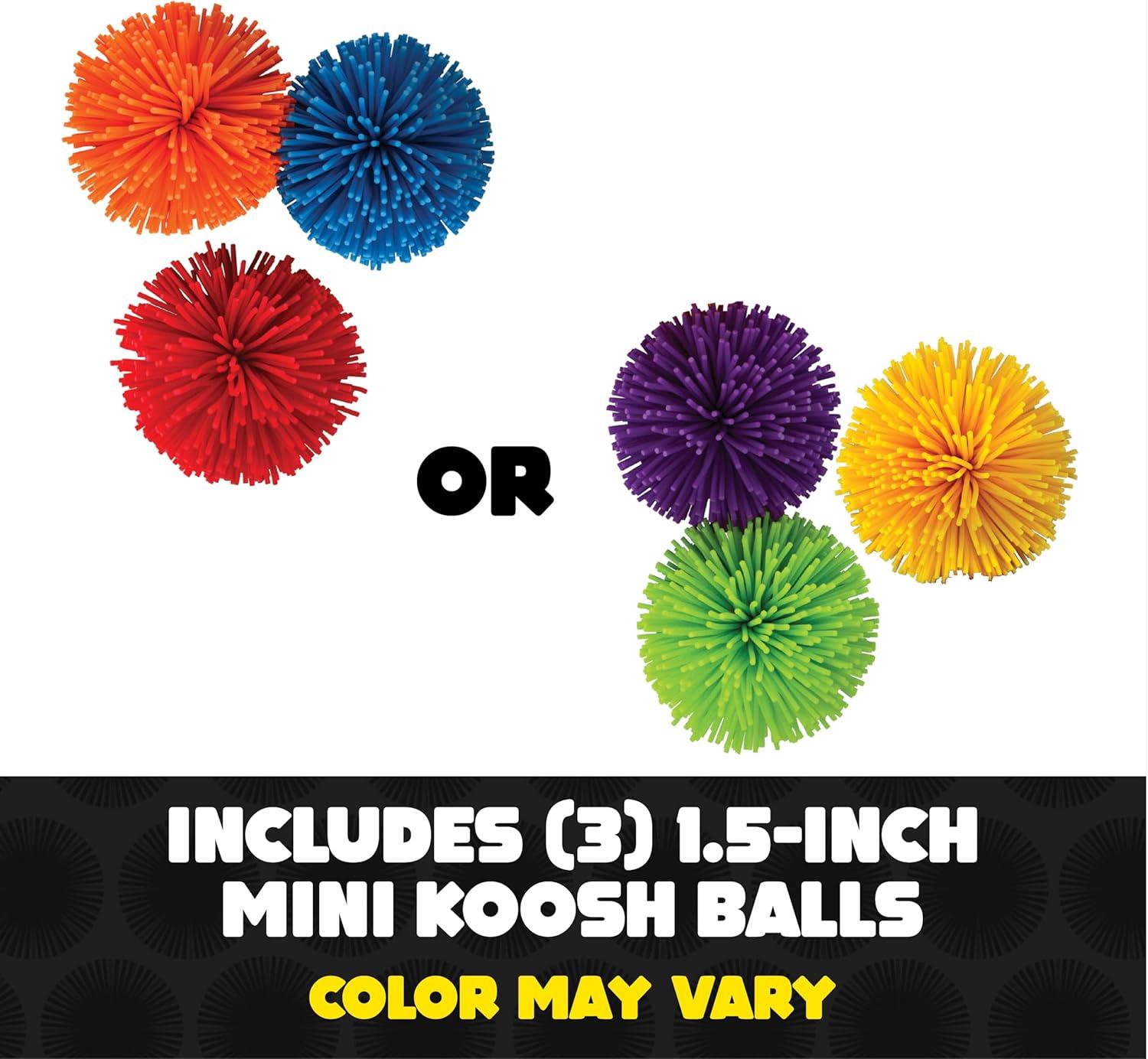 image:imageKoosh Kornhole Cornhole Set for Kids Outdoor Toys for Boys and Girls Perfect for Beginners Preschool Toys Easy Storage 1 Kornhole Board 6 Koosh Balls Included Ages 5Mini Balls