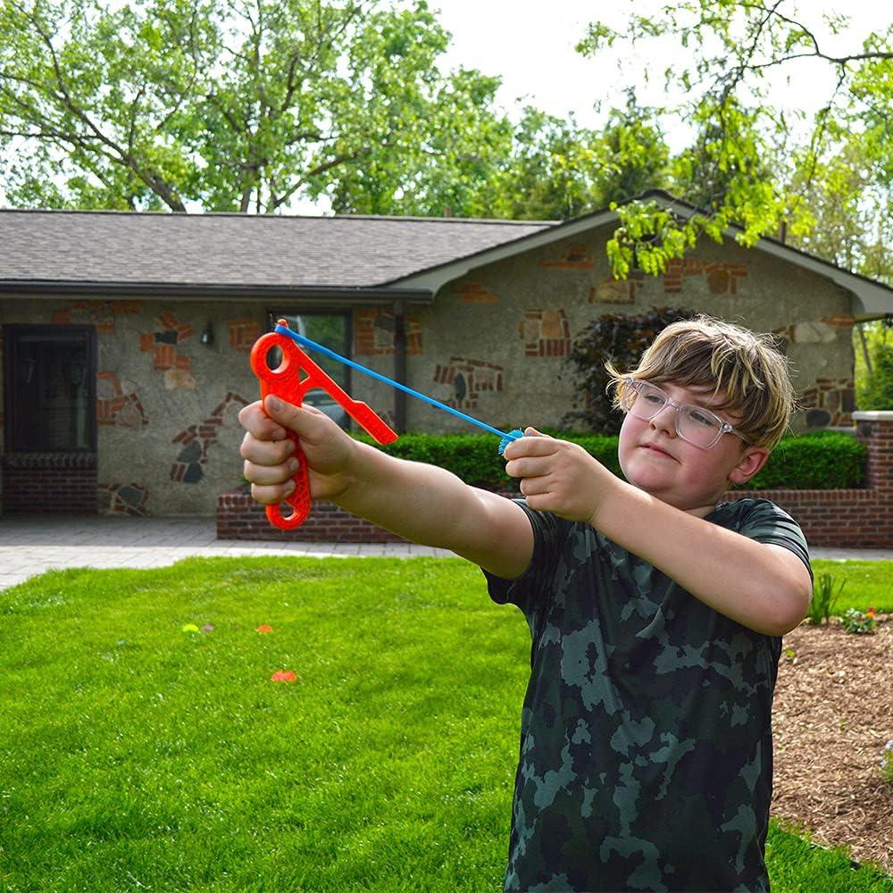 image:imageKoosh Slingshot Kids Games Outdoor Games for Adults and Family Beach Toys Fidget Toys for Kids 3 Mini Balls Included Easy Storage Handle Just Load Pull and Launch ScreenFree Ages 6Classic
