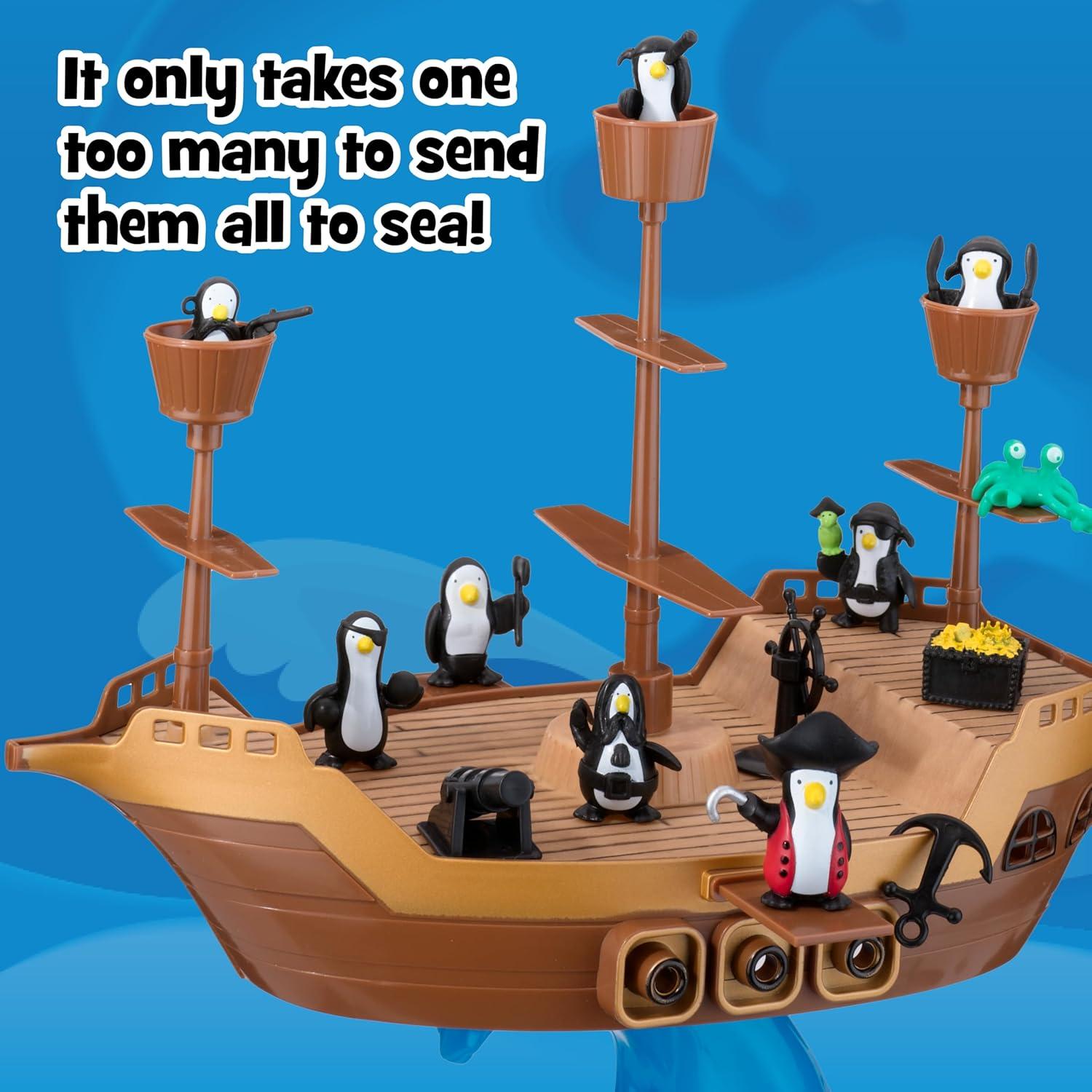 image:imagePlayMonster Dont Rock the Boat Board GameKids Games Family Games for Kids and Adults Board Games for Family Night MultiPlayer Board Games Builds Hand amp Eye Coordination Balancing Toy Ages 5Dont Rock the Boat
