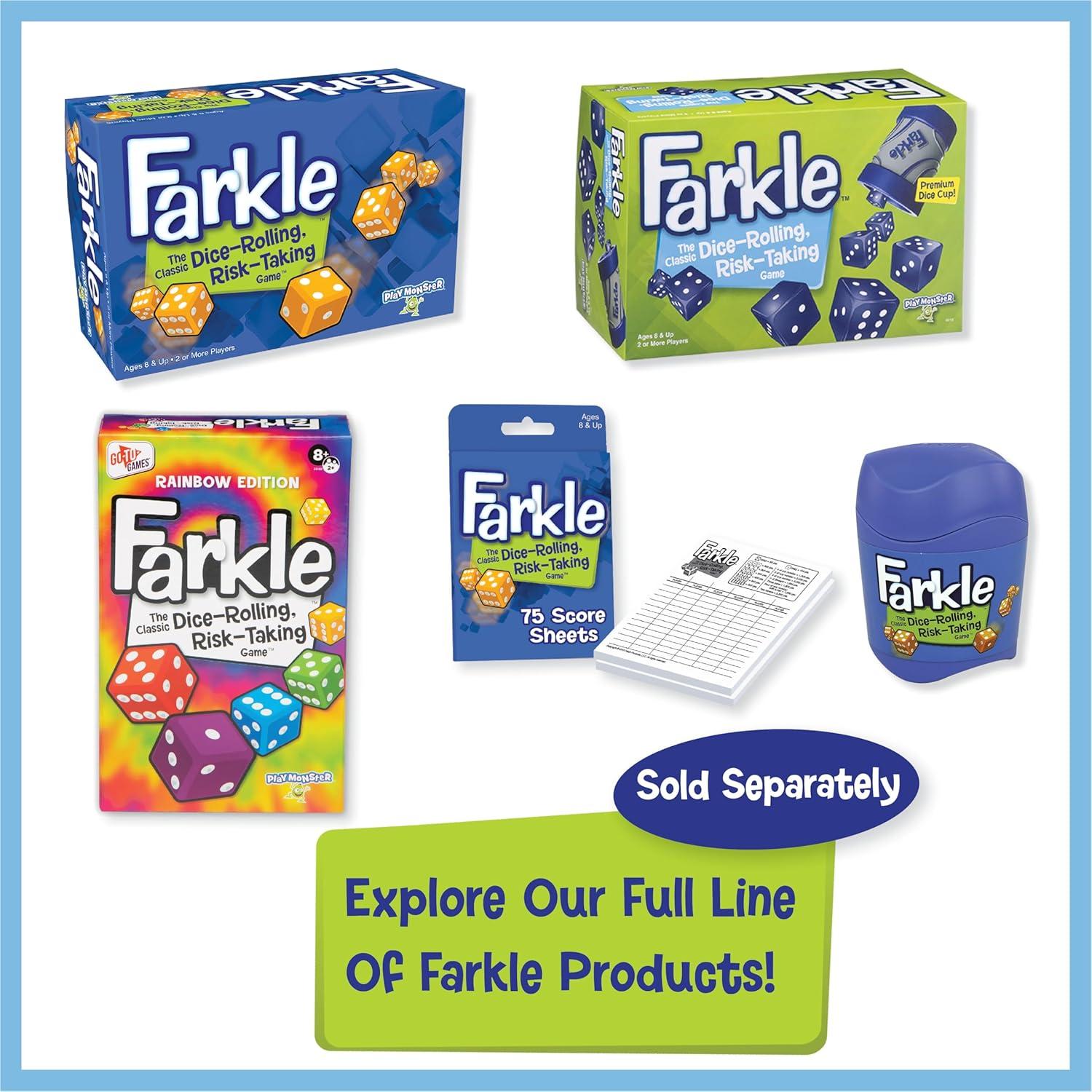 image:imagePlayMonster Farkle Classic Dice Game Family Game Night Easy to Travel Ages 8Premium