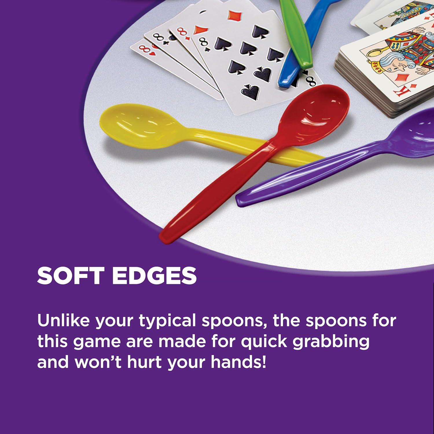 image:imagePlayMonster Giant SpoonsCard Games for Kids Spoons GameDeck of CardsFun Family Games for Kids and Adults Playing CardsGame Night Travel Games 36 MultiPlayer Card GameAges 7Spoons in Case