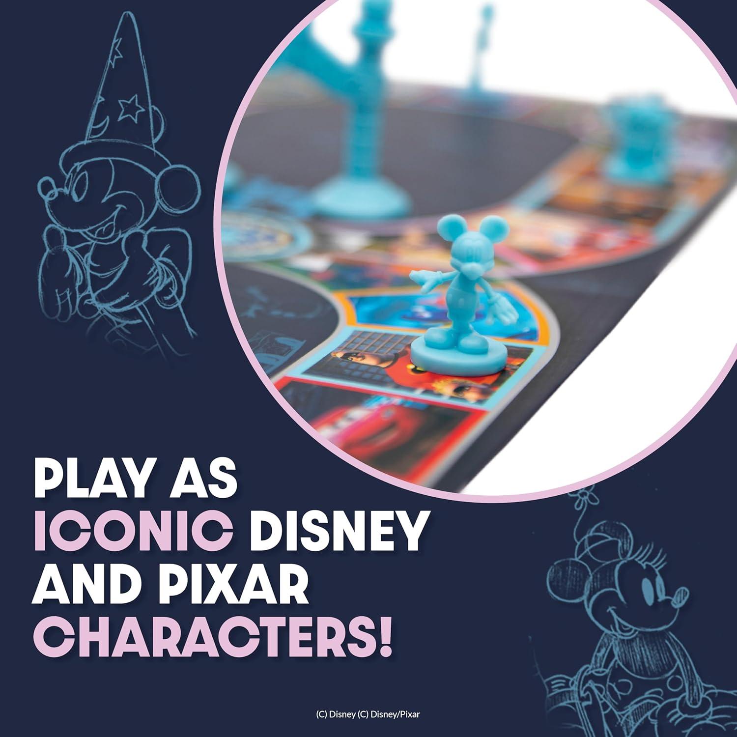image:imageThe Magical World of Disney Trivia Games Board Games for Family Night MultiPlayer Board Game Family Board Game Travel Games Disney Toys Ages 6Blue