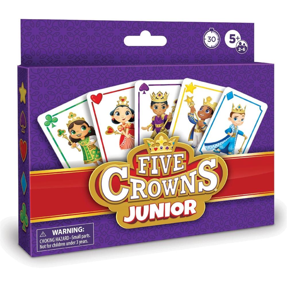 image:imageKarma Card Games for Kids Card Games for Adults Family Games Night Card Games for Families MultiPlayer Screen Free Travel Games Playing Cards What Goes Around Comes Around Ages 8Five Crowns JR