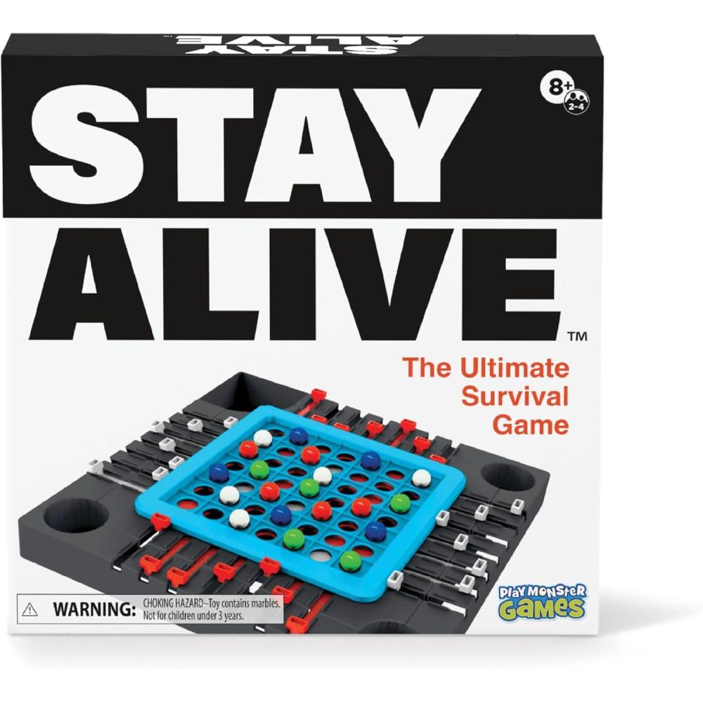 image:imageMarshmallow Madness Board Game  Hilarious Family Board Games for Kids amp Adults Fun FastPaced Party Game for Family Night Interactive Kids Board Games Ages 8Stay Alive