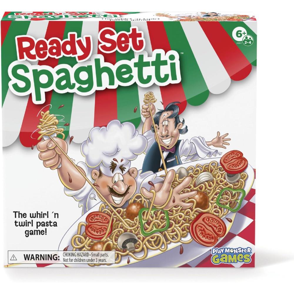 image:imagePlayMonster Dont Rock the Boat Board GameKids Games Family Games for Kids and Adults Board Games for Family Night MultiPlayer Board Games Builds Hand amp Eye Coordination Balancing Toy Ages 5Ready Set Spaghetti