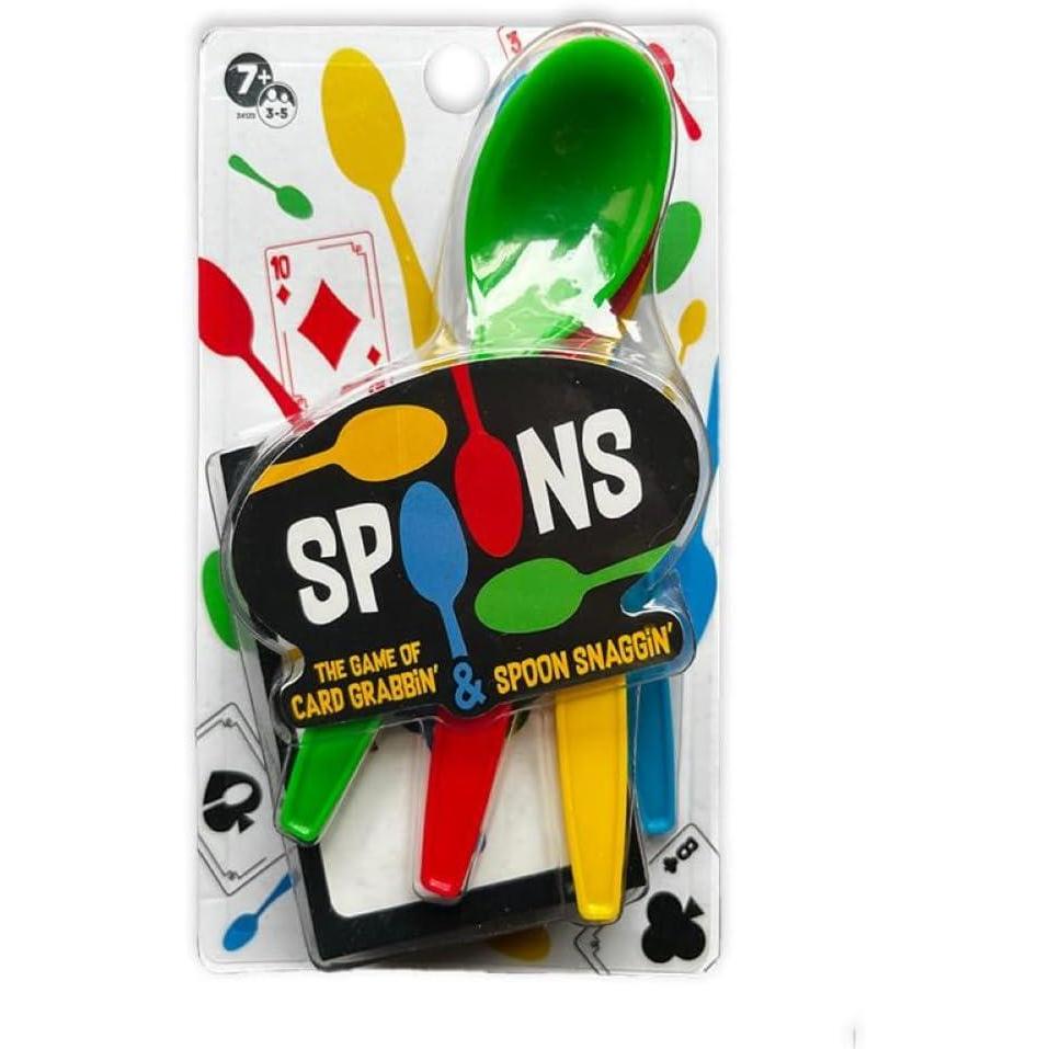 image:imagePlayMonster Giant SpoonsCard Games for Kids Spoons GameDeck of CardsFun Family Games for Kids and Adults Playing CardsGame Night Travel Games 36 MultiPlayer Card GameAges 7Spoons Mini