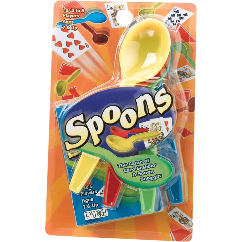 image:imagePlayMonster Giant SpoonsCard Games for Kids Spoons GameDeck of CardsFun Family Games for Kids and Adults Playing CardsGame Night Travel Games 36 MultiPlayer Card GameAges 7Spoon