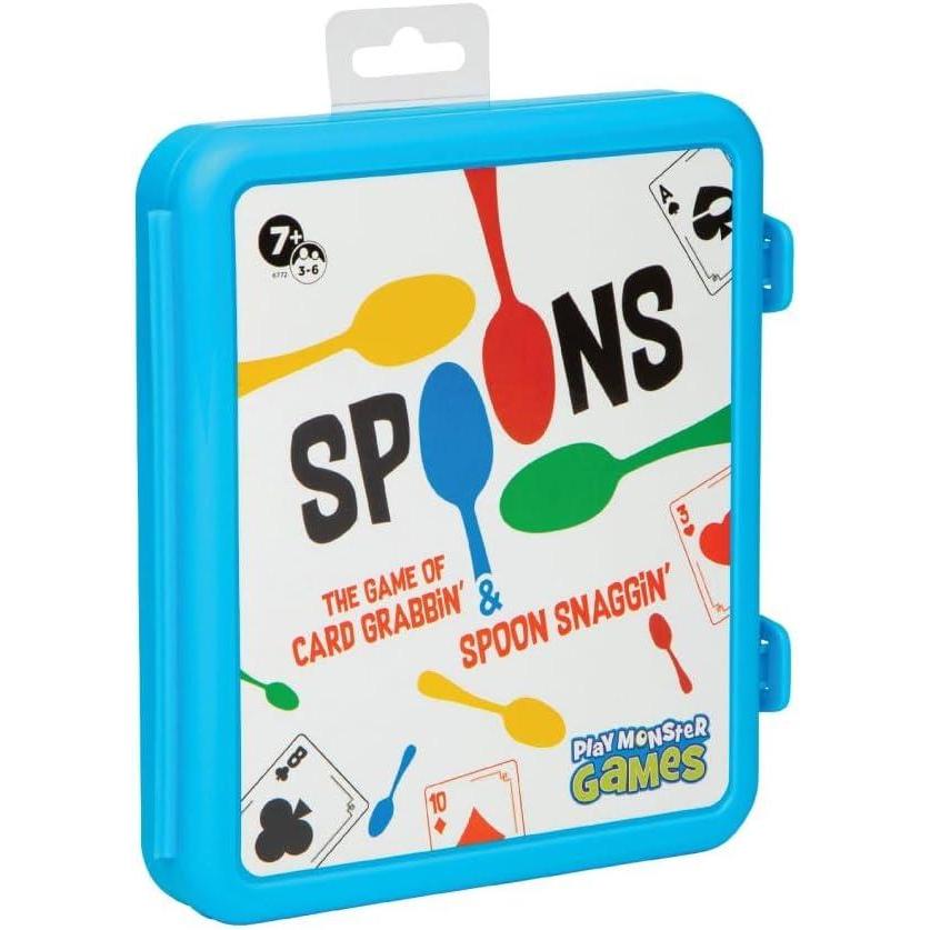 image:imagePlayMonster Giant SpoonsCard Games for Kids Spoons GameDeck of CardsFun Family Games for Kids and Adults Playing CardsGame Night Travel Games 36 MultiPlayer Card GameAges 7Spoons in Case