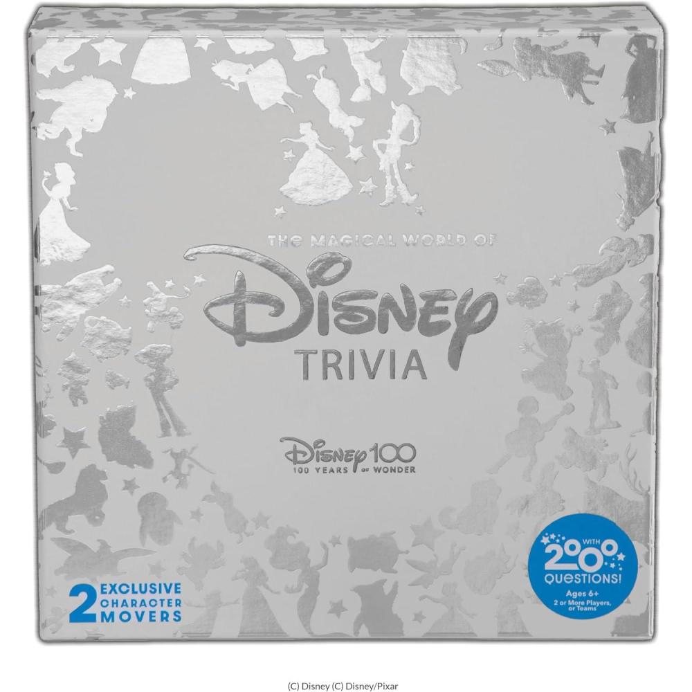 image:imageThe Magical World of Disney Trivia Games Board Games for Family Night MultiPlayer Board Game Family Board Game Travel Games Disney Toys Ages 6Platinum