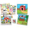Colorforms Stickers for Kids – Sticker Book, Farm Picture Playset, Arts and Crafts, Toddler Stickers, Repositionable Pieces for Endless Story Fun, for Boys and Girls, Ages 3+