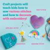 Craft-Tastic Let’s Learn to Sew – Mini Sewing Kit, Arts and Crafts, Art Supplies, Embroidery Kit for Beginners, Includes Sewing Supplies, Easy-to-Follow Instructions, Arts & Crafts, Ages 7+(Let’s Learn to Sew Craft Kit)