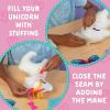 Craft-tastic – Make a Fox Friend Craft Kit – Learn to Make 1 Easy-to-Sew Stuffie with Clothes & Accessories(Unicorn)