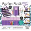 Fashion Plates Classic – Girls Fashion, Mix-and-Match Drawing Kit, Arts and Crafts, Coloring, Art Supplies, Craft Supplies, Stencils, Crayons Included, Create Your Own Fashion Designs, Ages 6+(Classic)