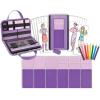 Fashion Plates Classic – Girls Fashion, Mix-and-Match Drawing Kit, Arts and Crafts, Coloring, Art Supplies, Craft Supplies, Stencils, Crayons Included, Create Your Own Fashion Designs, Ages 6+(Classic)