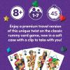 Five Crowns Travel Case Bundle, Cards, Scorecard Included – Card Game for Kids and Adults, Family Game Night, The Game isn’t Over Until The Kings Go Wild!, 5 Suited Rummy Style Card Game, Ages 8+(Five Crowns Travel)