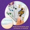 Five Crowns Travel Case Bundle, Cards, Scorecard Included – Card Game for Kids and Adults, Family Game Night, The Game isn’t Over Until The Kings Go Wild!, 5 Suited Rummy Style Card Game, Ages 8+(Five Crowns Waterproof)