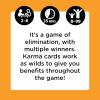 KARMA Card Games for Kids – Kids, Family Games Night, Multi-Player, Screen Free, Travel Games, Playing Cards, What Goes Around, Comes Around, Ages 8+(Karma)