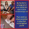 KARMA Card Games for Kids – Kids, Family Games Night, Multi-Player, Screen Free, Travel Games, Playing Cards, What Goes Around, Comes Around, Ages 8+(Quiddler)