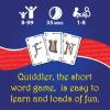 KARMA Card Games for Kids – Kids, Family Games Night, Multi-Player, Screen Free, Travel Games, Playing Cards, What Goes Around, Comes Around, Ages 8+(Quiddler)