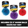 Koosh Balls 3 inch, Single Assorted Color – Kids Outdoor Toys, Beach Toys, Kids Games, Outdoor Games for Adults and Family, Outdoor Games for Kids, Kids Toys, Fidget Toys for Kids, Ages 3+(3 Inch 3 Pack)