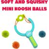 Koosh Slingshot – Kids Games, Outdoor Games for Adults and Family, Beach Toys, Fidget Toys for Kids, 3 Mini Balls Included, Easy Storage Handle, Just Load, Pull, and Launch, Screen-Free, Ages 6+(Slingshot)