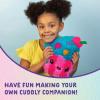 LatchKits Strawberry Pillow – Latch Hook Kits for Kids, Arts and Crafts, Yarn Art, Kids Crafts, Toys for Girls, Birthday Gift for Girls, Easy to Follow Pattern, Hook Included, Craft Kits, Ages 6+(Cupcake Pillow)