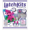 LatchKits Strawberry Pillow – Latch Hook Kits for Kids, Arts and Crafts, Yarn Art, Kids Crafts, Toys for Girls, Birthday Gift for Girls, Easy to Follow Pattern, Hook Included, Craft Kits, Ages 6+(3D Poodle)