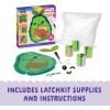 LatchKits Strawberry Pillow – Latch Hook Kits for Kids, Arts and Crafts, Yarn Art, Kids Crafts, Toys for Girls, Birthday Gift for Girls, Easy to Follow Pattern, Hook Included, Craft Kits, Ages 6+(Avocado Pillow)