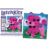 LatchKits Strawberry Pillow – Latch Hook Kits for Kids, Arts and Crafts, Yarn Art, Kids Crafts, Toys for Girls, Birthday Gift for Girls, Easy to Follow Pattern, Hook Included, Craft Kits, Ages 6+(3D Poodle)