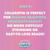 Loopdedoo Deluxe DIY Friendship Bracelet Maker Kit – Make Bracelets in Minutes for Birthdays and Friendship Gifts – Award Winning Crafts Kit for Kids Aged 8+(Colorspin)