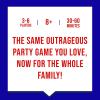 Never Have I Ever | The Ultimate Party Game for Bachelorette Parties and Ladies’ Nights | I Have & I Have Never Paddles Included | Intended for Women’s Game Night & Mature Adult Women Ages 17+(Family Edition)