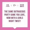 Never Have I Ever | The Ultimate Party Game for Bachelorette Parties and Ladies’ Nights | I Have & I Have Never Paddles Included | Intended for Women’s Game Night & Mature Adult Women Ages 17+(For Adult Women)