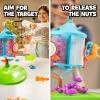PlayMonster Don’t Rock the Boat Board Game-Kids Games, Family Games for Kids and Adults, Board Games for Family Night, Multi-Player Board Games, Builds Hand & Eye Coordination, Balancing Toy, Ages 5+(Squirrels)