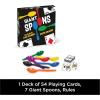 PlayMonster Giant Spoons,Card Games for Kids – Spoons Game,Deck of Cards,Fun Family Games for Kids and Adults, Playing Cards,Game Night, Travel Games, 3-6 Multi-Player Card Game,Ages 7+(Giant Spoons)