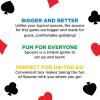 PlayMonster Giant Spoons,Card Games for Kids – Spoons Game,Deck of Cards,Fun Family Games for Kids and Adults, Playing Cards,Game Night, Travel Games, 3-6 Multi-Player Card Game,Ages 7+(Giant Spoons)