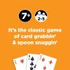 PlayMonster Giant Spoons,Card Games for Kids – Spoons Game,Deck of Cards,Fun Family Games for Kids and Adults, Playing Cards,Game Night, Travel Games, 3-6 Multi-Player Card Game,Ages 7+(Spoon)