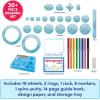Spirograph Design Set Collectors Tin – Arts and Crafts, Kids Toys, Art Supplies, Craft Supplies, Drawing Kit, Spiral Art, Classic Gear Design Kit, Pens, Design Sheet Included, Ages 8 and Up(Spiro Markers)