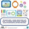 Spirograph Jr. — Jumbo Sized Gears Classic Retro Toy For Spiral Drawing Art Design Toy Kit for Smaller Hands — For Kids Ages 3 and Up(Bluey)