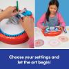 Spirograph Jr. — Jumbo Sized Gears Classic Retro Toy For Spiral Drawing Art Design Toy Kit for Smaller Hands — For Kids Ages 3 and Up(Electric Machine)