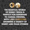 The Magical World of Disney Trivia Games – Board Games for Family Night, Multi-Player Board Game, Family Board Game, Travel Games, Disney Toys, Ages 6+(Original)