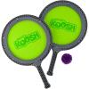 Koosh Double Paddle Playset — Paddles and Ball for Added Koosh Fun! — Fidget Toy — For Ages 6+(Green)