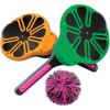 Koosh Flix Stix – Kids Outdoor Toys, Beach Toys, Plays Like Lacrosse, Kids Games, Outdoor Games for Adults and Family, Koosh Ball Included, Outdoor Play Toys, Screen-Free, Ages 6+(Neon)