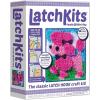 LatchKits Strawberry Pillow – Latch Hook Kits for Kids, Arts and Crafts, Yarn Art, Kids Crafts, Toys for Girls, Birthday Gift for Girls, Easy to Follow Pattern, Hook Included, Craft Kits, Ages 6+(3D Poodle)