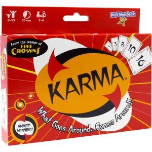 KARMA Card Games for Kids – Kids, Family Games Night, Multi-Player, Screen Free, Travel Games, Playing Cards, What Goes Around, Comes Around, Ages 8+(Karma)