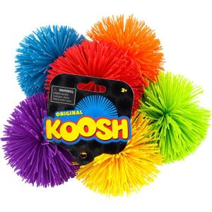 Koosh Balls 3 inch, Single Assorted Color – Kids Outdoor Toys, Beach Toys, Kids Games, Outdoor Games for Adults and Family, Outdoor Games for Kids, Kids Toys, Fidget Toys for Kids, Ages 3+(3 Inch 3 Pack)