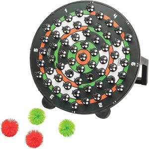Koosh Kornhole, Cornhole Set for Kids – Outdoor Toys for Boys and Girls, Perfect for Beginners, Preschool Toys, Easy Storage, 1 Kornhole Board, 6 Koosh Balls Included, Ages 5+(Darts)
