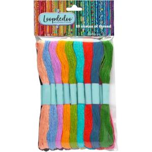 Loopdedoo Deluxe DIY Friendship Bracelet Maker Kit – Make Bracelets in Minutes for Birthdays and Friendship Gifts – Award Winning Crafts Kit for Kids Aged 8+(Refill)