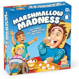 Marshmallow Madness Board Game – Hilarious Family Board Games for Kids & Adults, Fun Fast-Paced Party Game for Family Night, Interactive Kids Board Games, Ages 8+(Marshmallow Madness)